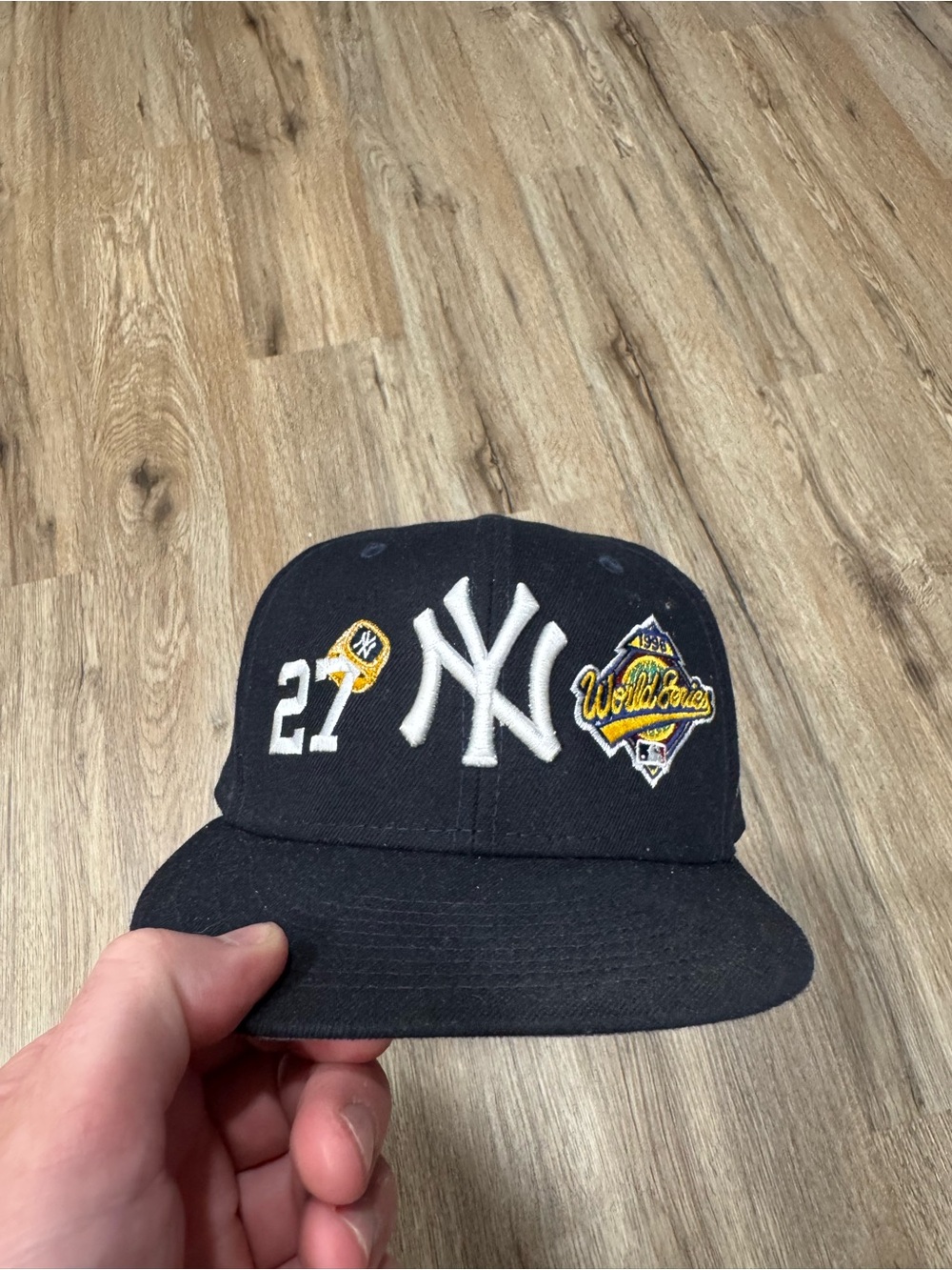 New Era New York Yankees 27x World Series Champions 59FIFTY Baseball Hat 7 5/8